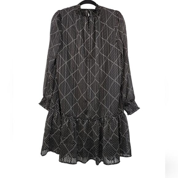 NWT J.Crew Ruffle Tiered Mini Dress Size L - Picture 12 of 13